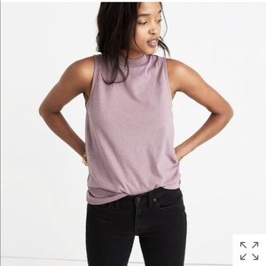 Madewell Tune Mockneck Tank Top!